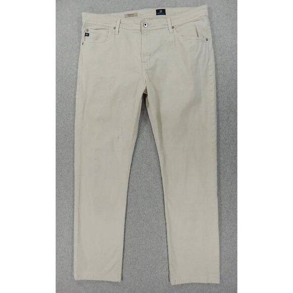 Adriano Goldschmied THE GRADUATE Tailored 5 Pocket Pants (Men's 38x34) Tan‎ - Picture 1 of 8